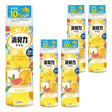ST 雞仔牌 消臭力 浴廁 清新柑橘, 400ml, 5瓶