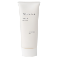 MUJI 無印良品 台灣公司貨 UV防曬水凝乳SPF50+ PA++++, 70g, 1條