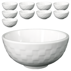 大同磁器 98型飯碗 4.5吋 純白 經典設計 適用於米飯、湯品、麵食, P9889, 10個