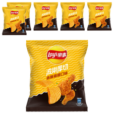 Lay's 樂事 波樂香酥雞腿口味洋芋片, 34g, 6包
