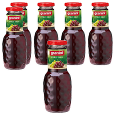 granini 100% 葡萄汁, 250ml, 6瓶