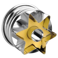 ibili 果醬林茲餅乾模, 星星, 1個