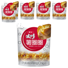 華元 波的多 薯圈圈 經典原味, 168g, 6包