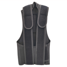 防駝挺胸支撐帶 背部可調美姿帶 黑色, M(腰圍80~95cm), 1件