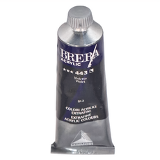 MaIMeRI 美利 BRERA 超細緻壓克力顏料 M0806443 S2 443VIOLET 紫羅蘭, 60ml, 1色