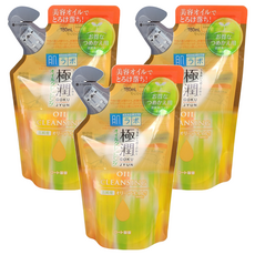 HADALABO 肌研 極潤溫和卸妝油補充包 180ml, 3包