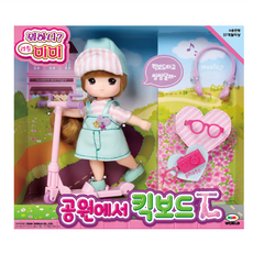 MIMI WORLD 迷你MIMI 兜風滑板車組, 粉紅色, 1盒