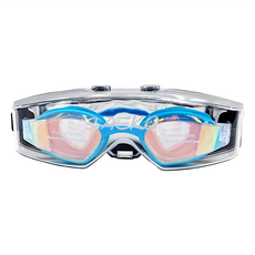 SAEKO 鍍膜三鐵廣角泳鏡 鑽石切割防霧 藍彩, 不適用, 1個