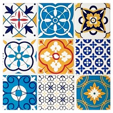 minono 米諾諾 花磚隔熱墊 方 20 x 20 x 0.8cm, 顏色隨機 米諾諾花磚, 1個