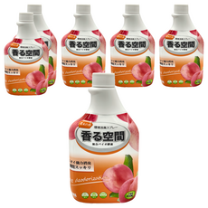 KOjIMA 環境除臭噴霧 蜜桃香, 400ml, 6瓶