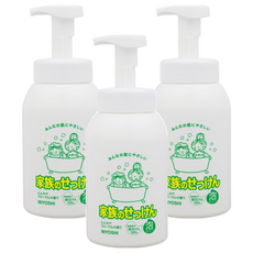 MIYOSHI 玉之肌 無添加泡沫沐浴露 600ml, 3瓶