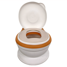 音樂兒童馬桶, 棕色