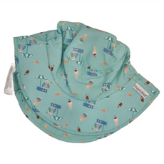 flapjackkids UPF50+ 護頸遮陽帽