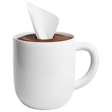 QUALy Maximug 捲筒衛生紙盒, 咖啡杯