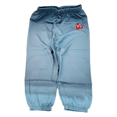 兒童款 冰絲牛仔褲 冰絲長褲, 130cm, 深藍工程車小熊