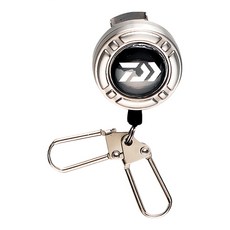 DAIWA REEL R 伸縮扣子線夾, 黑, 1個