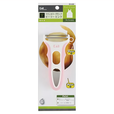 KAI 貝印 防滑刮皮器 P 12 x 6.8 x 2.7cm, 粉色 + 白色, 1個