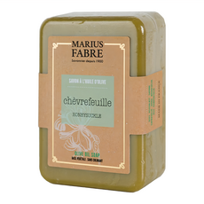 MARIUS FABRE 法鉑馬賽肥皂 天然橄欖草本皂 忍冬 250g- 法國原裝進口，溫和潔淨，草本香氛, 1個
