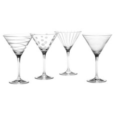 MIKASA 紋飾馬丁尼杯, 4個