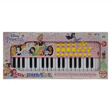 HUNDRED PICTURES 百耘圖 Disney Princess 公主 37Keys電子琴 帶音樂音效, 49.6 x 20.5 x 3.5cm, 1個