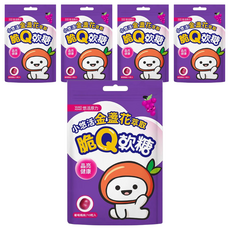 悠活原力 小悠活葉黃素脆Q軟糖, 10顆, 5包