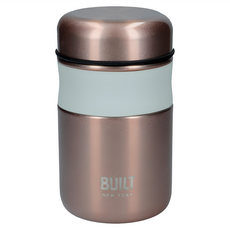 BUILT食品保溫瓶 玫瑰金 9x15.5cm, 490ml, 1個