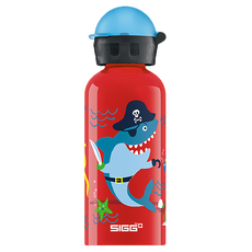 SIGG 兒童冷水壺, 1個, 鯊魚海盜, 400ml