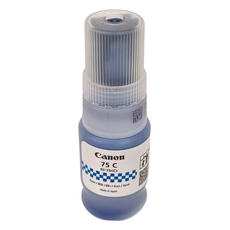 Canon 佳能 噴墨專用墨水匣 GI-75 C, 藍色, 1個