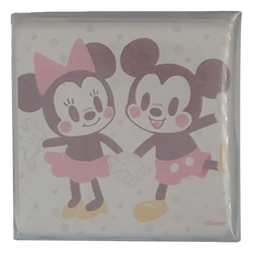 收納王妃 Tsum 迪士尼櫻花款硬式珪藻土杯墊 2個, 牽手, 1組