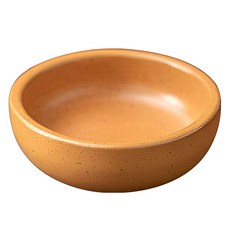 WANDU 瓦讀 日式粗陶調味碟 4204 6寸 桔紅, 1個