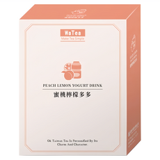 歐可茶葉 蜜桃檸檬多多, 24g, 7包, 1盒