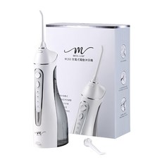 MOLIJIA 魔力家 M183 USB充電式電動沖牙機, 銀白