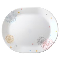 Corelle Brands 康寧餐具 繽紛美夢 腰子盤, 白色, 1個