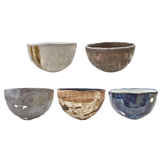 有種創意 日本美濃燒 - 陶瓷碗, 禪風釉燒, 1盒