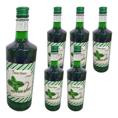 YANGNAN 仰南 薄荷香蜜風味糖漿, 750ml, 6瓶