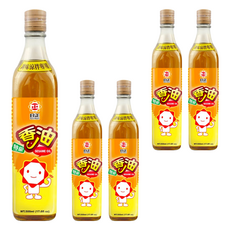 日正食品 特級香油，香氣濃郁，適合各種料理，中華料理必備, 500ml, 5瓶