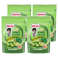 Koh-Kae 大哥 山葵味花生豆，泰國超人氣熱銷零嘴，嚴選新鮮飽滿花生，香脆酥口, 90g, 4包