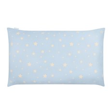 Combi 康貝 Ag+PRO銀離子抗菌水洗棉枕 兒童枕, 星星藍, 1個