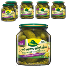 Kuhne 冠利 葡萄醋酸黃瓜, 580ml 530g, 6罐