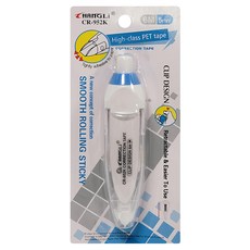 長立文具 CR-952K 按壓式修正帶，5毫米 x 6米，PET膠帶, 白色, 4個