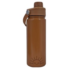 丹麥GRECH&CO 不鏽鋼直飲水壺 食品級304不鏽鋼 保溫保冷, 想念橙, 540ml, 1個