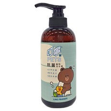 叮寧 PETS 抗菌寵物洗毛精 天然 植萃成分 溫和呵護, 500ml, 1瓶