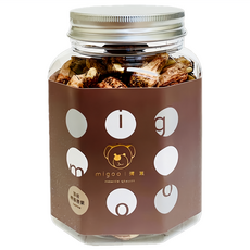 MIGOO 彌菓 天然帶膜大腰果 210g, 1罐