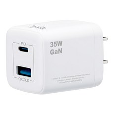 E-books 35W 氮化鎵快速充電器, PD+QC3.0 雙孔快充, E-PCB247, 1個