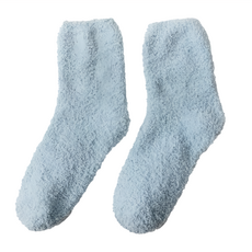 KissDiamond 多巴胺柔軟糖果珊瑚絨中筒襪