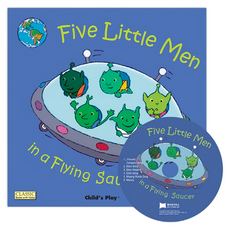 JY Books Five Little Men in a Flying Saucer Set, Five Little Men in a Flying Saucer:(Paperback & CD Set)