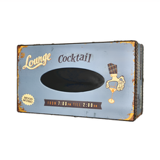 雅韻家居 紙巾盒, 復古雞尾酒