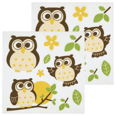 SANKO 馬桶消臭貼 貓頭鷹, 日本產, 持續10年, 2個, 30g