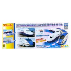 TAKARA TOMY PLARAIL 鐵道王國 珍重再見 E4 MAX組, 1組, 白色 + 藍色