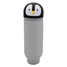 LIHIT LAB. 鉛筆盒 A7712-10, 企鵝, 1個